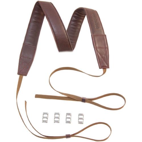 compagnon Bold Camera Strap (40mm Wide, Dark Brown) 514