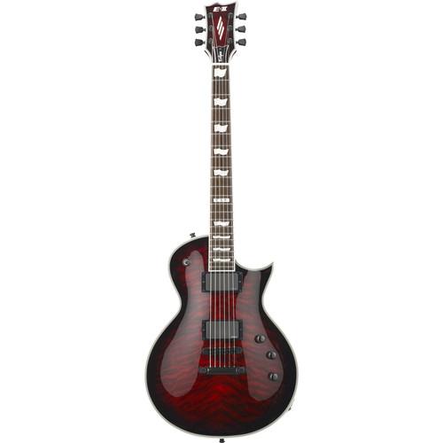 ESP E-II Eclipse QM Electric Guitar EIIECQMSTBCSB