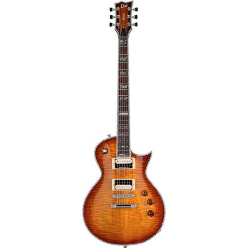 ESP LTD EC-1000FM Electric Guitar (Amber Sunburst) LEC1000ASB