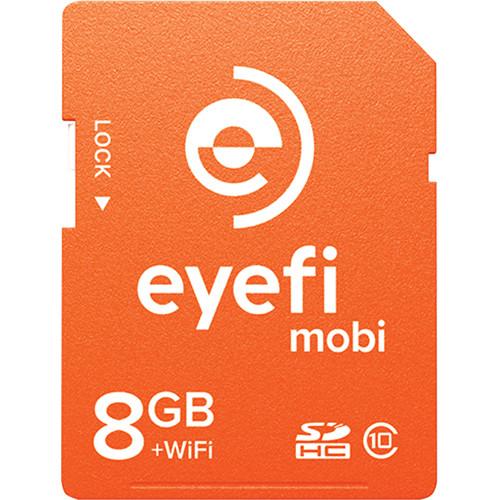 Eyefi 8GB Mobi SDHC Wi-Fi Memory Card (Class 10) MOBI-8