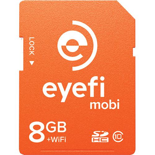 Eyefi 8GB Mobi SDHC Wi-Fi Memory Card (Class 10) MOBI-8, Eyefi, 8GB, Mobi, SDHC, Wi-Fi, Memory, Card, Class, 10, MOBI-8,