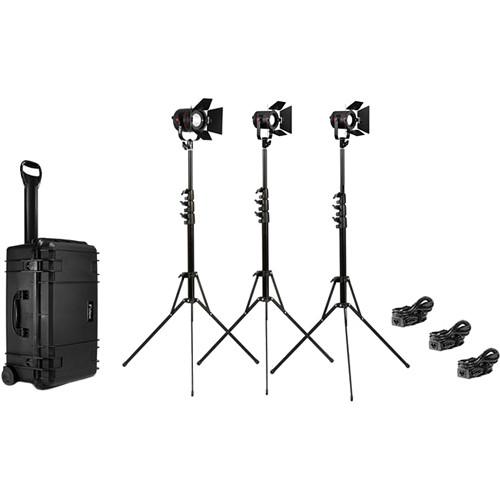 Fiilex K313 3-Light Interview Kit with Case FLXK313