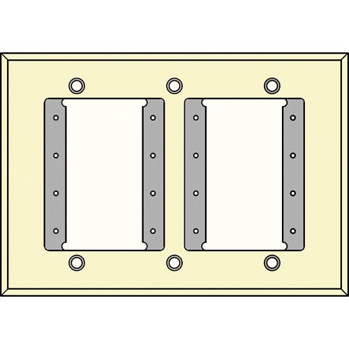 FSR IPS-WP1T-IVO 3 Gang Wall Plate (Ivory) IPS-WP1T-IVO