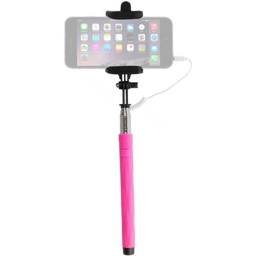 iBower iBower Compact Selfie Stick (Pink) IBO-BTM30P