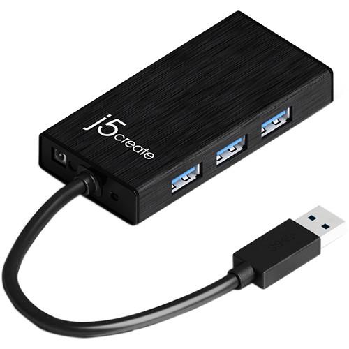 j5create J5JUH410 USB 3.0 VGA & 3-Port Hub JUH410, j5create, J5JUH410, USB, 3.0, VGA, 3-Port, Hub, JUH410,