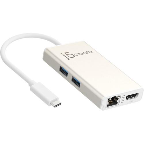 j5create  USB 3.0 Type-C Multi-Adapter Hub JCA374