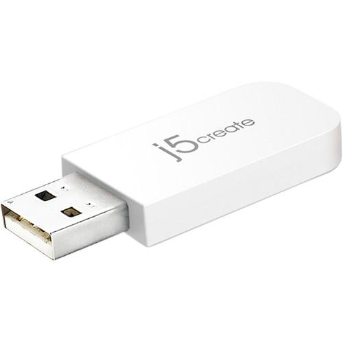 j5create Wireless AC600 Dual-Band USB 2.0 Adapter JUE303