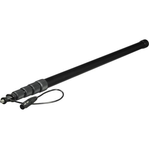 K-Tek KE-144 Aluminum Boom Pole with Internal Coiled XLR Cable, K-Tek, KE-144, Aluminum, Boom, Pole, with, Internal, Coiled, XLR, Cable