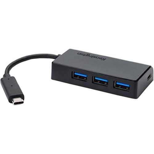 Kensington CH1000 USB 3.0 Type-C 4-Port Hub K33995WW, Kensington, CH1000, USB, 3.0, Type-C, 4-Port, Hub, K33995WW,