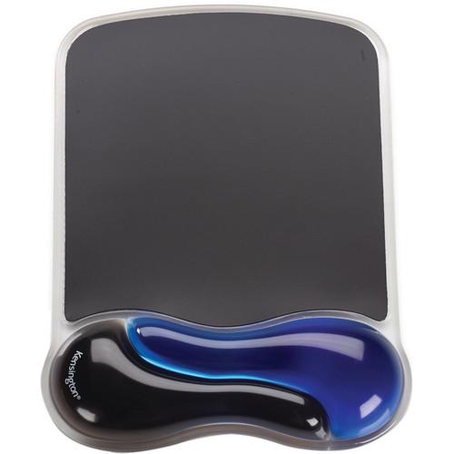 Kensington Duo Gel Mouse Pad Wrist Rest (Blue) K62401AM, Kensington, Duo, Gel, Mouse, Pad, Wrist, Rest, Blue, K62401AM,