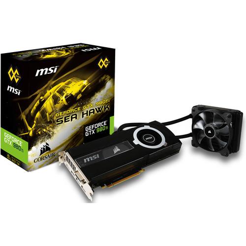 MSI GTX 980Ti SEA HAWK Graphics Card GTX 980TI SEA HAWK