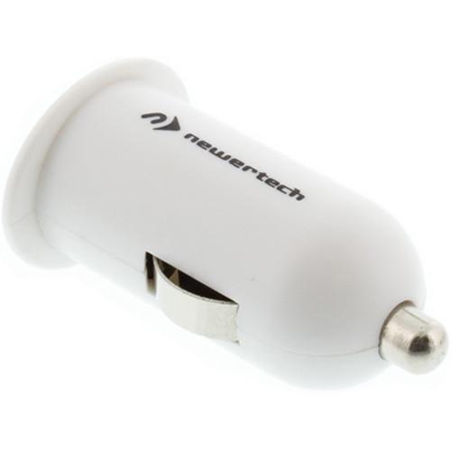 NewerTech Single Port USB Car Charger (White) NWTIPHAUTO211W