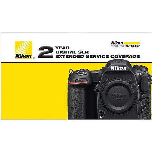 Nikon 2-Year Extended Service Coverage for D500 DSLR Camera