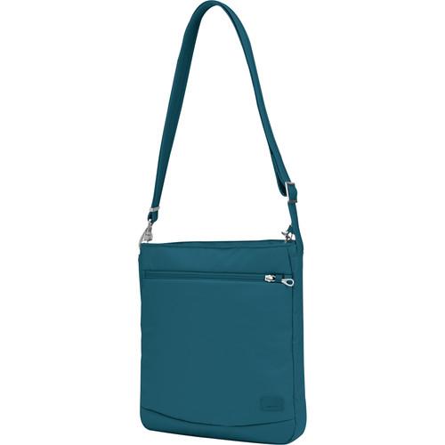 Pacsafe Citysafe CS175 Anti-Theft Shoulder Bag (Teal) 20220613, Pacsafe, Citysafe, CS175, Anti-Theft, Shoulder, Bag, Teal, 20220613