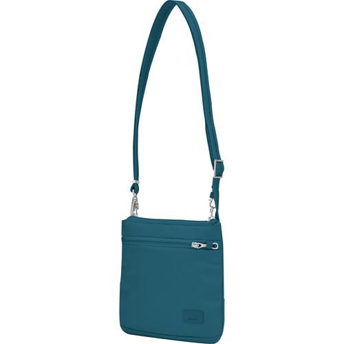 Pacsafe Citysafe CS50 Anti-Theft Cross Body Purse (Teal), Pacsafe, Citysafe, CS50, Anti-Theft, Cross, Body, Purse, Teal,