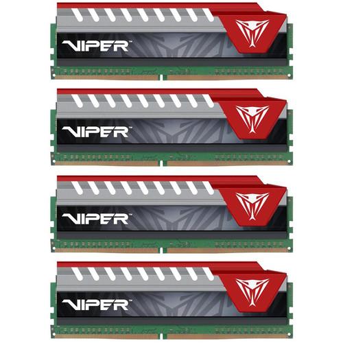 Patriot Viper Elite Series DDR4 64GB (4 x 16GB) PVE464G266C5QKR