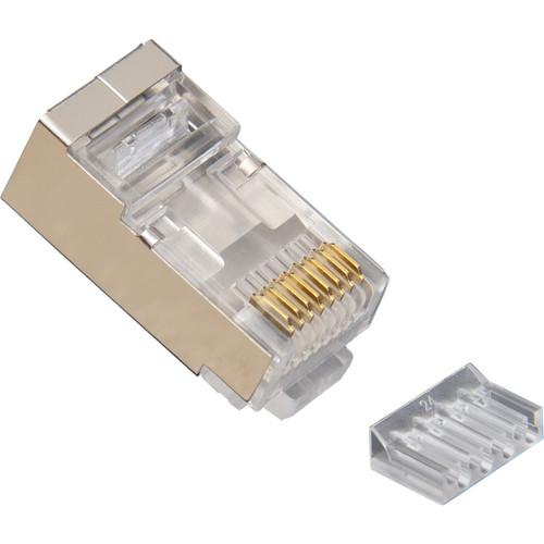 Platinum Tools RJ45 Standard Shielded 2-Piece CAT6 106205, Platinum, Tools, RJ45, Standard, Shielded, 2-Piece, CAT6, 106205,