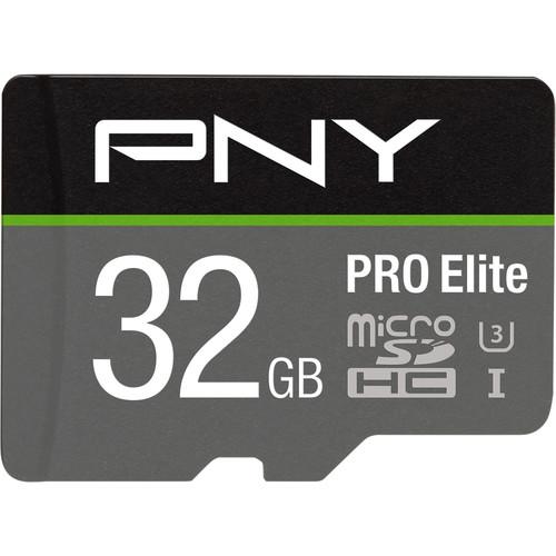 PNY Technologies 32GB Pro Elite microSDHC P-SDU32GU395PRO-GE