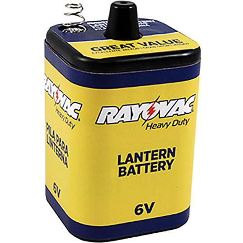RAYOVAC 6V Heavy-Duty Lantern Battery with Spring Terminals