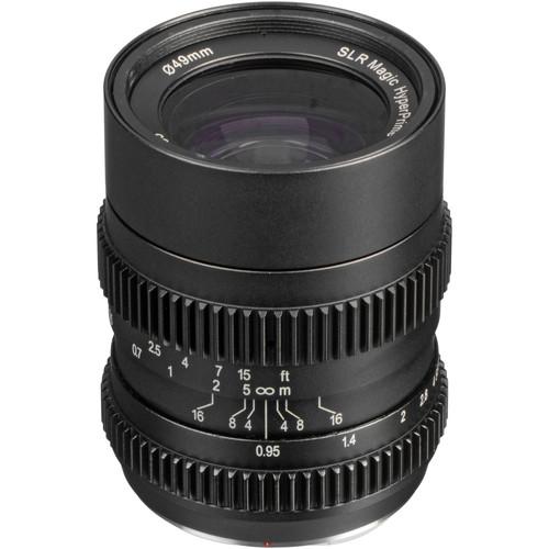 SLR Magic 12mm T1.6 Cine and 25mm T0.95 HyperPrime Cine II Lens