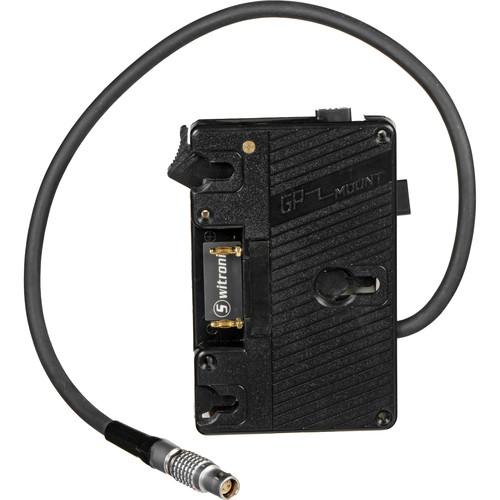 Switronix 3-Stud Plate with 2 Powertaps and LEMO GPAC3MK2