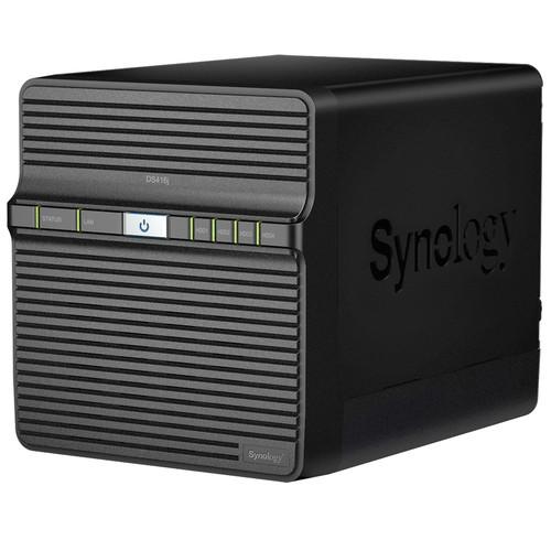 Synology DiskStation DS416j 4-Bay NAS Enclosure DS416J, Synology, DiskStation, DS416j, 4-Bay, NAS, Enclosure, DS416J,