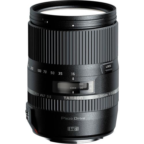 Tamron 16-300mm f/3.5-6.3 Di II PZD MACRO Lens and Filter Kit