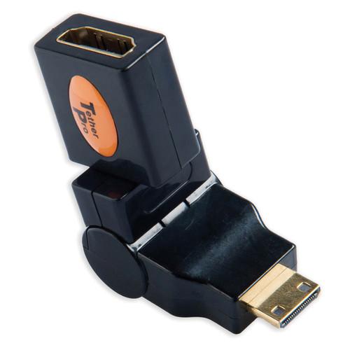 Tether Tools Mini HDMI Male to HDMI Female 360° TPHDC360