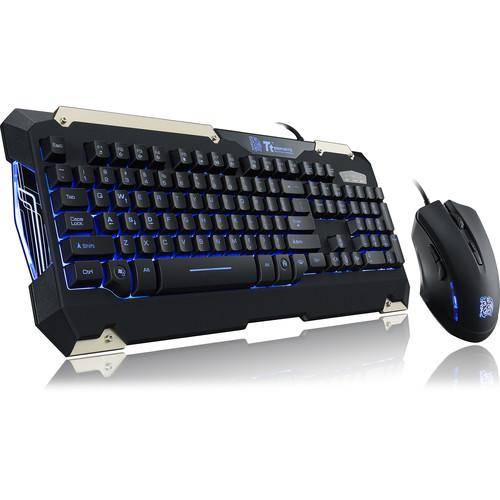 Thermaltake Tt eSports COMMANDER Gaming Gear KB-CMC-PLBLUS-01
