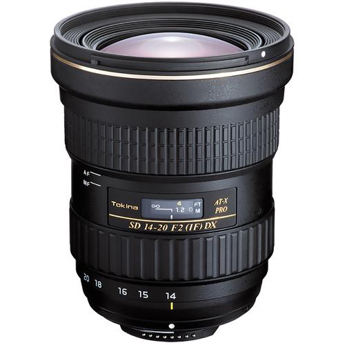 Tokina AT-X 14-20mm f/2 PRO DX Lens for Canon EF ATXAF140DXC