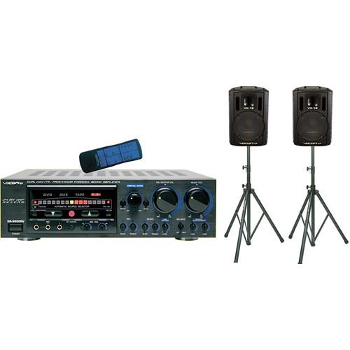 VocoPro ASP-9800 Professional Mixing Amplifier ASP-9800