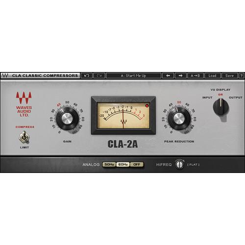 Waves CLA-2A Compressor/Limiter - Dynamics Plug-In CLA2ATDM