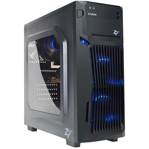 ZALMAN USA Z1-Neo ATX Mid Tower Desktop Case with 3 Fans Z1-NEO