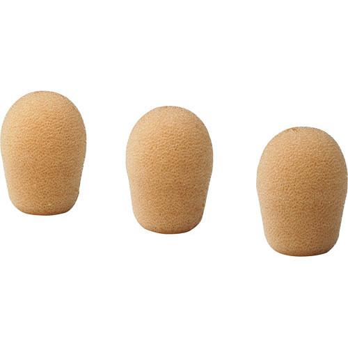 Audio-Technica AT8158 Windscreen (3-Pack) (Beige) AT8158-TH, Audio-Technica, AT8158, Windscreen, 3-Pack, , Beige, AT8158-TH,