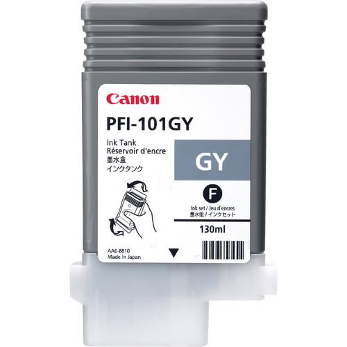 Canon PFI-101GY Gray Ink Tank (130 ml) 0892B001AA, Canon, PFI-101GY, Gray, Ink, Tank, 130, ml, 0892B001AA,