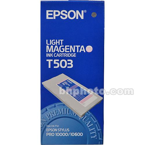 Epson Photo Dye Light Magenta Ink Cartridge T503011, Epson, Dye, Light, Magenta, Ink, Cartridge, T503011,