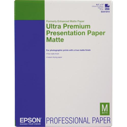 Epson Ultra Premium Presentation Paper Matte - S041914, Epson, Ultra, Premium, Presentation, Paper, Matte, S041914,