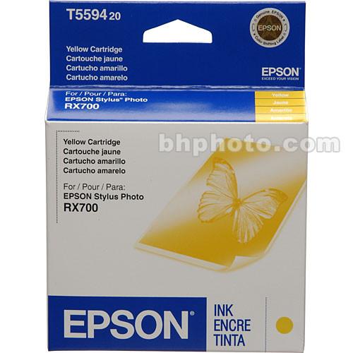 Epson  Yellow Ink Cartridge T559420, Epson, Yellow, Ink, Cartridge, T559420, Video