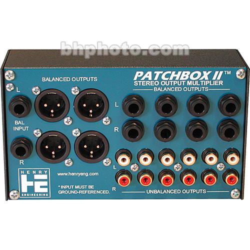 Henry Engineering Patch Box II Analog Stereo Output PB, Henry, Engineering, Patch, Box, II, Analog, Stereo, Output, PB,