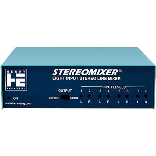 Henry Engineering StereoMixer - Four Stereo Source Audio Mixer