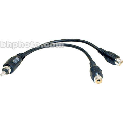 Hosa Technology RCA Male to 2 RCA Female Y-Cable - YRA-104