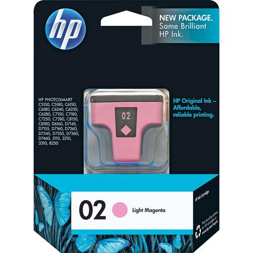 HP HP 02 Light Magenta Inkjet Print Cartridge (5.5ml), HP, HP, 02, Light, Magenta, Inkjet, Print, Cartridge, 5.5ml,