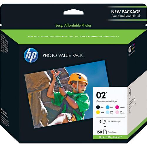 HP HP 02 Series Inkjet Print Cartridges (10ml) Photo Q7964AN#140