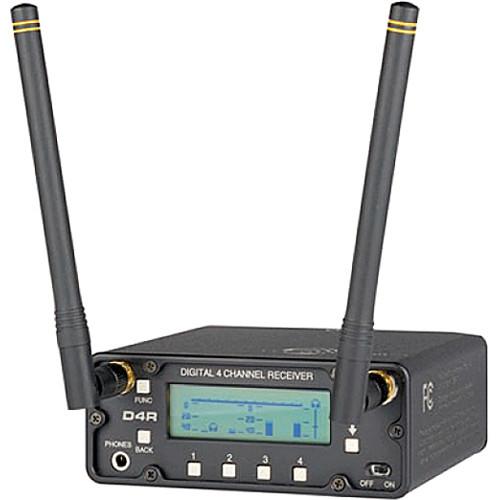 Lectrosonics D4R - Digital 4-Channel Wireless Receiver D4R, Lectrosonics, D4R, Digital, 4-Channel, Wireless, Receiver, D4R,