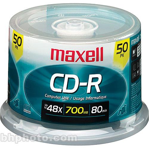 Maxell  CD-R 700MB Disc (50) 648250