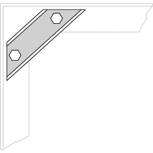 Middle Atlantic ERK Rack Seismic Floor Anchor Brackets ERK-Z4