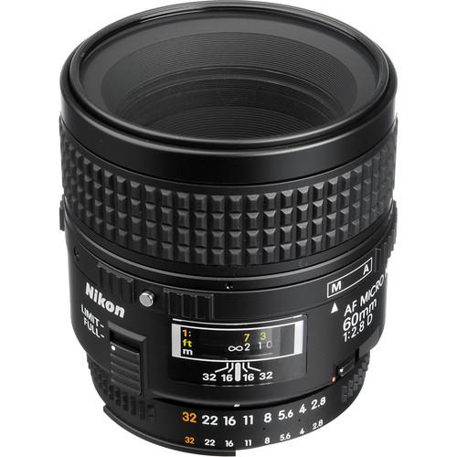 Nikon  AF Micro-NIKKOR 60mm f/2.8D Lens 1987