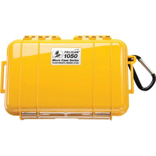 Pelican 1050 Solid Micro Case (Yellow) 1050-025-240, Pelican, 1050, Solid, Micro, Case, Yellow, 1050-025-240,