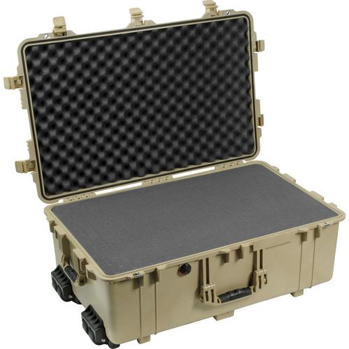 Pelican 1650 Case with Foam (Desert Tan) 1650-020-190, Pelican, 1650, Case, with, Foam, Desert, Tan, 1650-020-190,