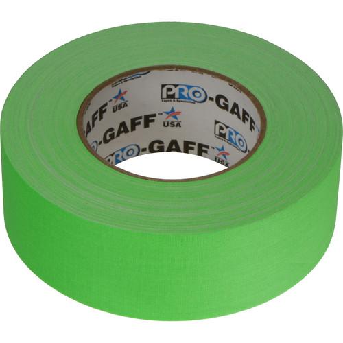 ProTapes Pro-Gaffer Fluorescent Green Tape - 001UPCG250MFLGRN